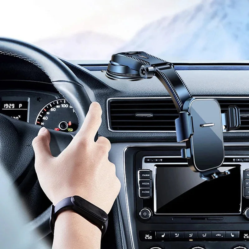 DriveEase Windshield Car Phone Holder