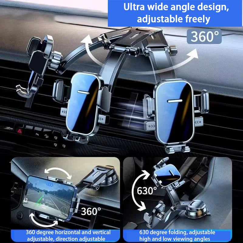 DriveEase Windshield Car Phone Holder